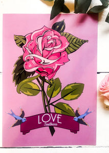 Rose of Love Print