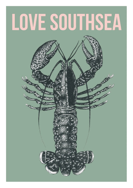 Lobster Illustration Print