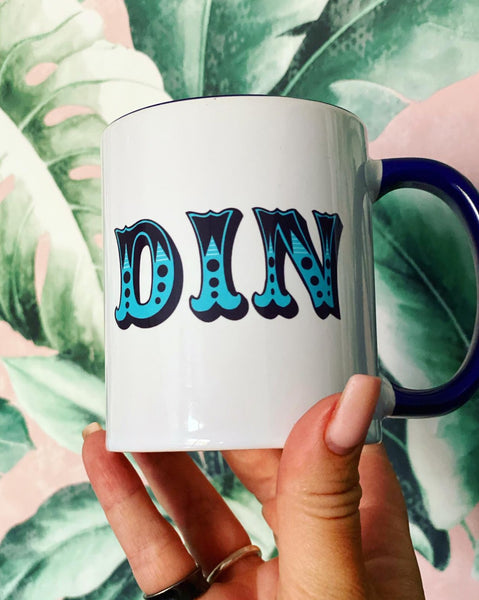 Love Southsea 'DIN' mug