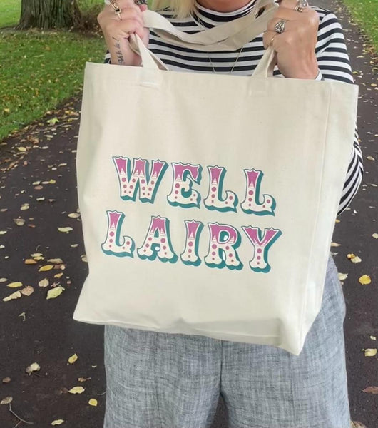Love Southsea 'Well lairy' heavy duty tote bag