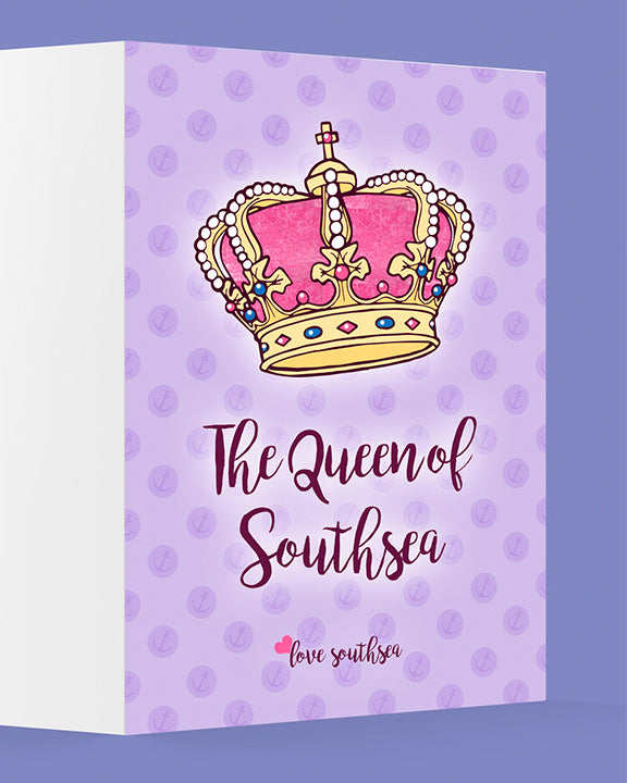 Queen of Southsea Greetings Card